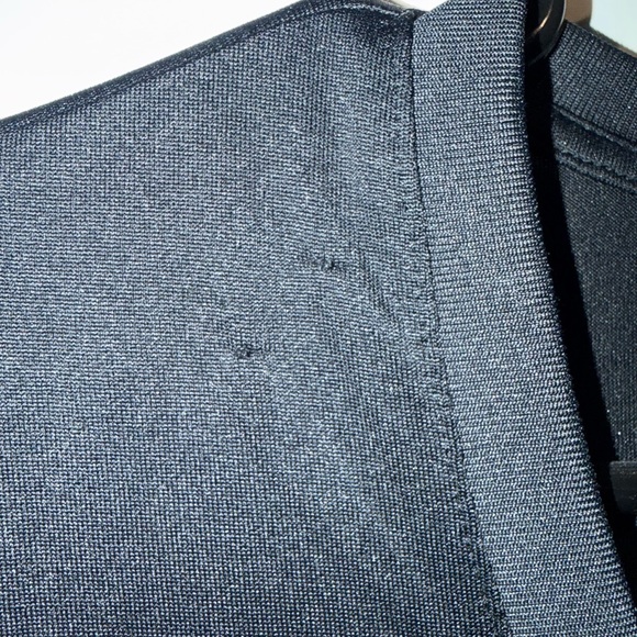 Under Armour Black V-Neck Performance Short Sleeve Tee - Picture 3 of 5